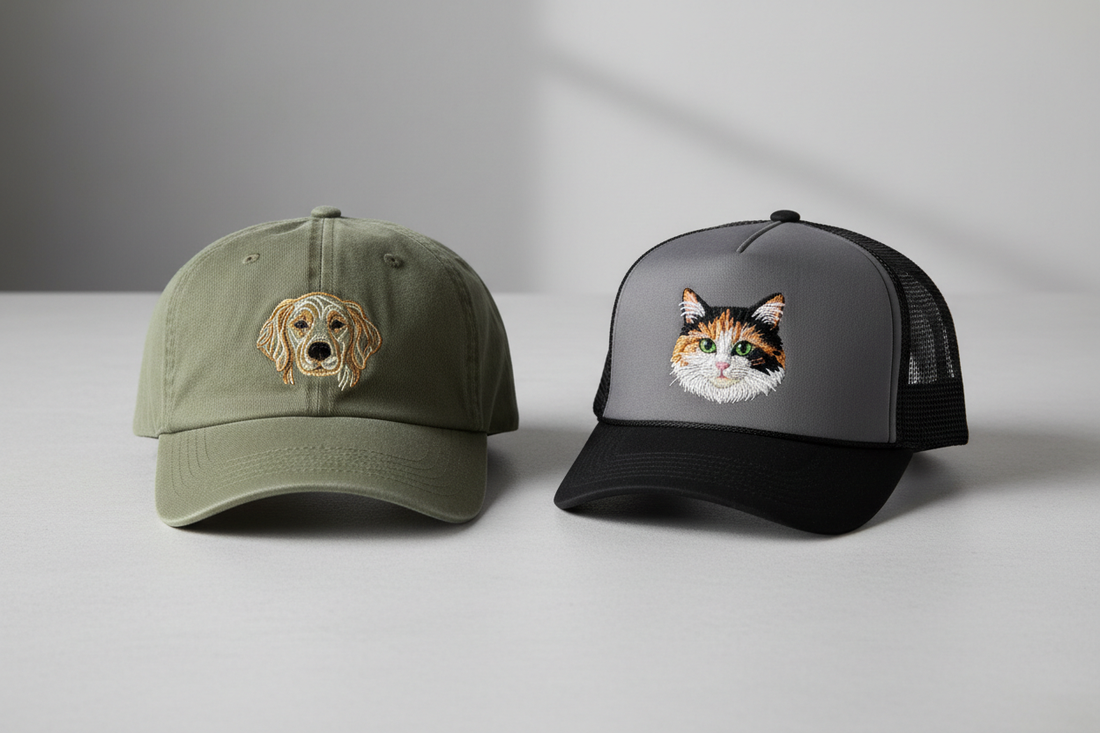 Dad Cap vs Trucker Cap: Which Style Works Best for a Custom Pet Portrait?