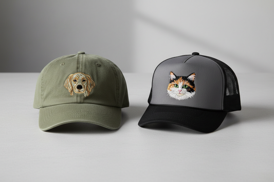 Dad Cap vs Trucker Cap: Which Style Works Best for a Custom Pet Portrait?