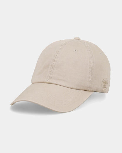 Custom Beige Dad Cap