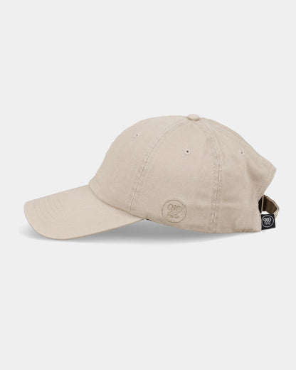 Custom Beige Dad Cap