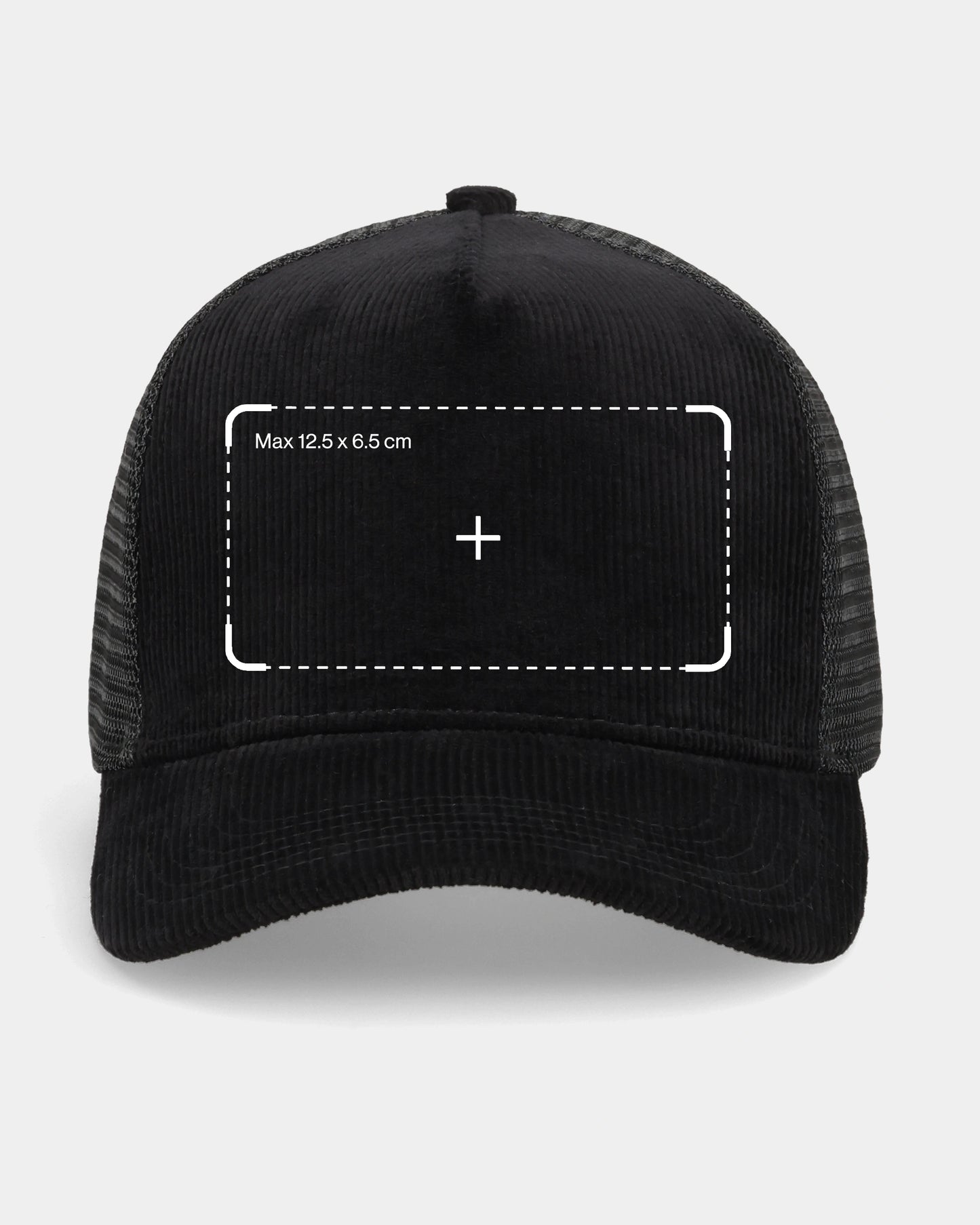 Custom Black Trucker Cap