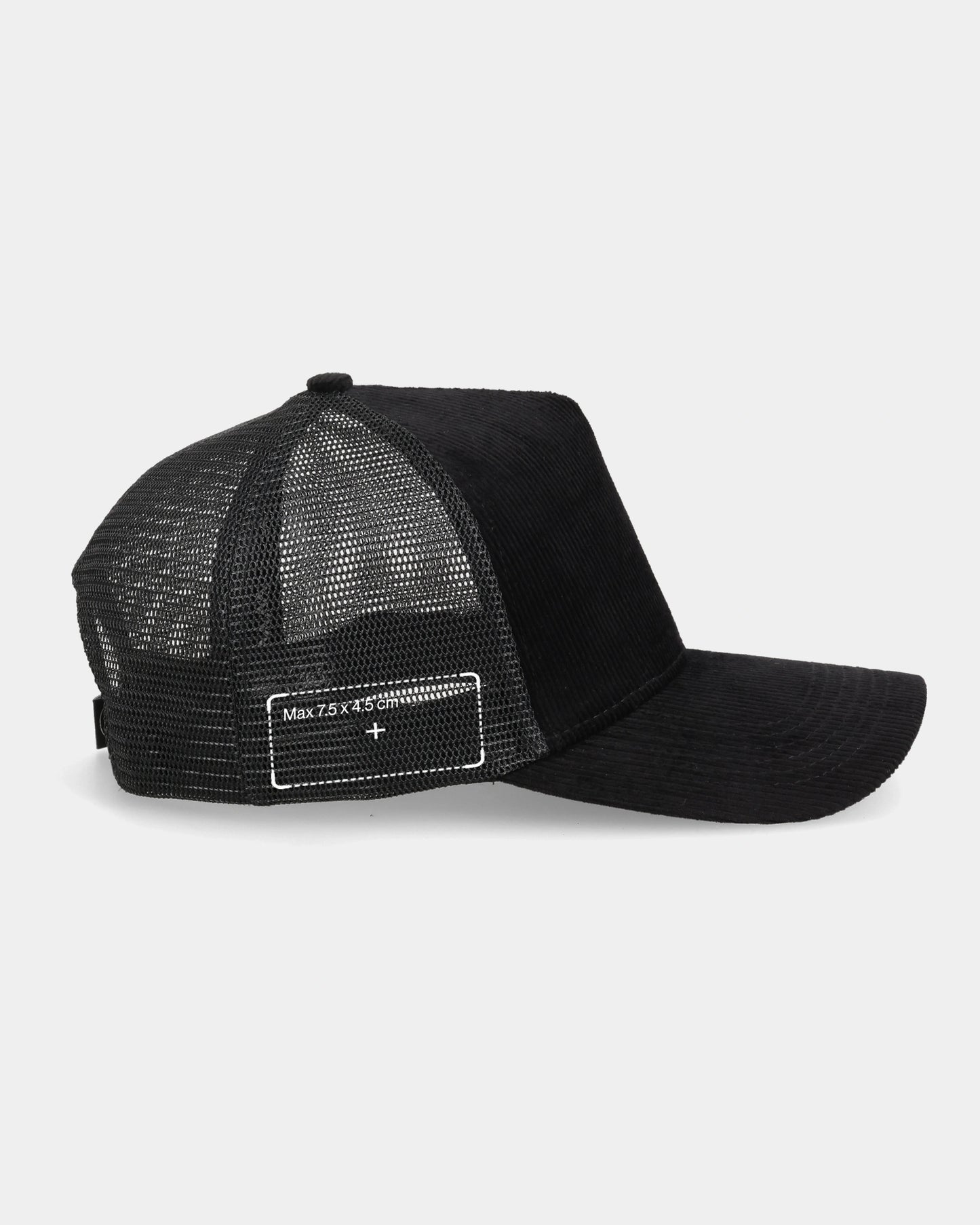 Custom Black Trucker Cap