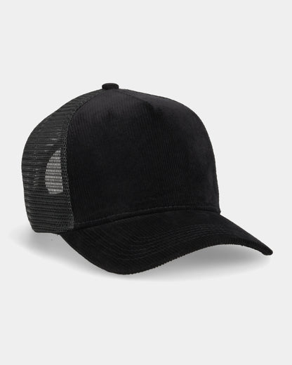 Custom Black Trucker Cap