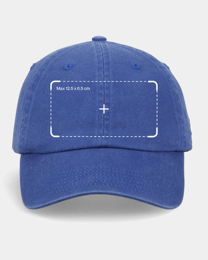 Casquette de papa bleue personnalisée pour animaux de compagnie