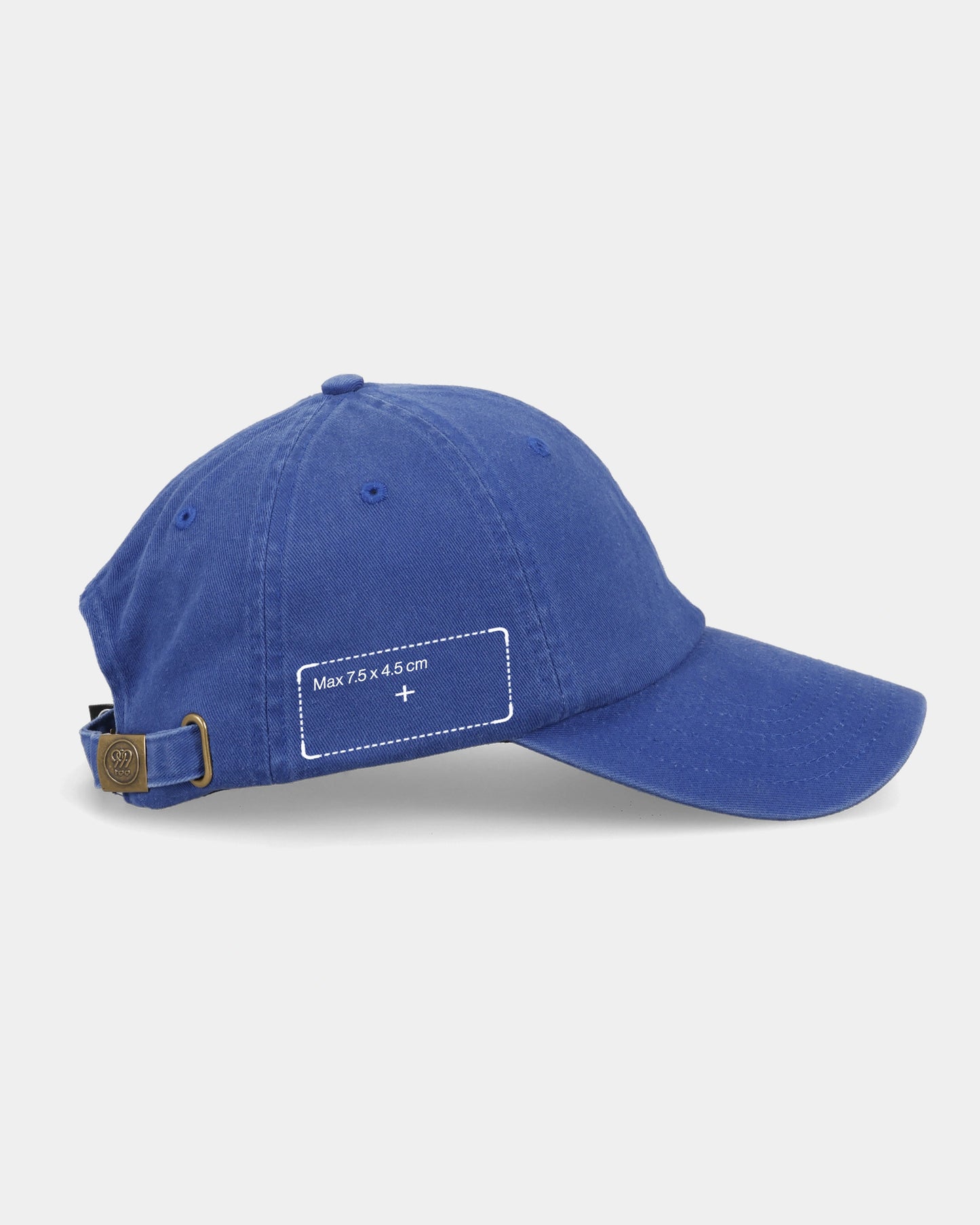 Casquette de papa bleue personnalisée pour animaux de compagnie