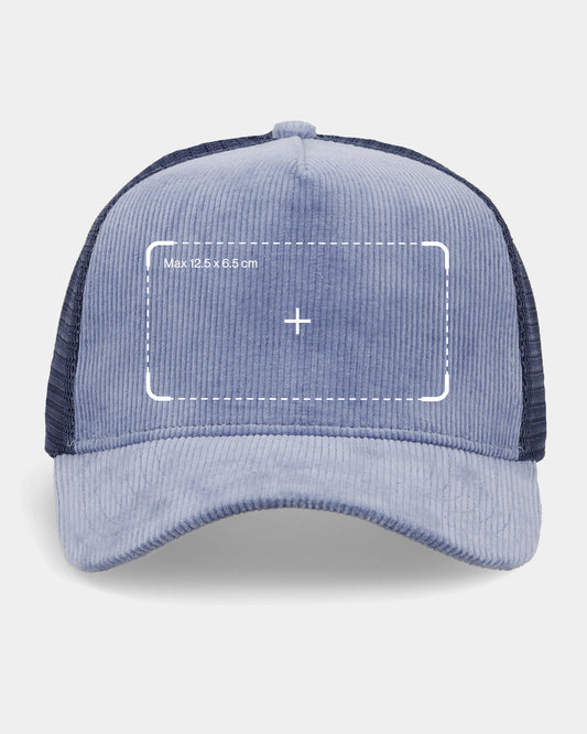 Custom Blue Trucker Cap