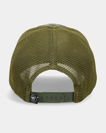 Custom Camo Green Trucker Cap