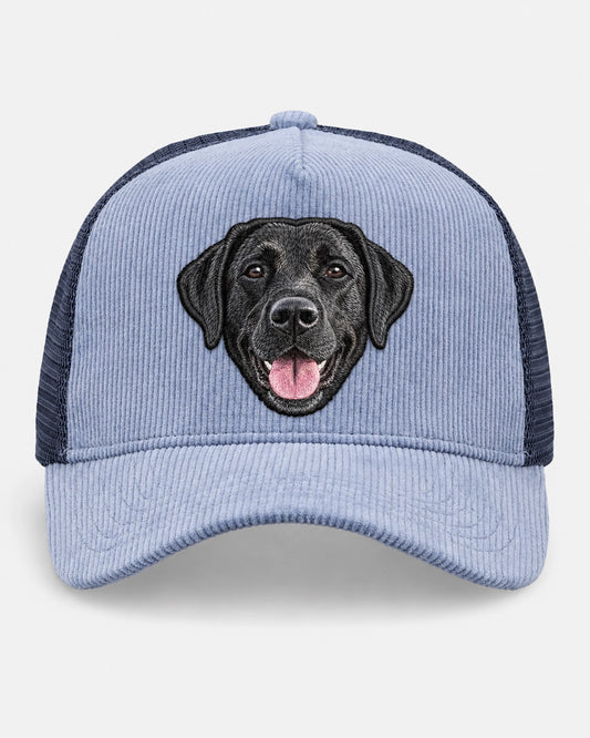 Custom Pet Blue Trucker Cap