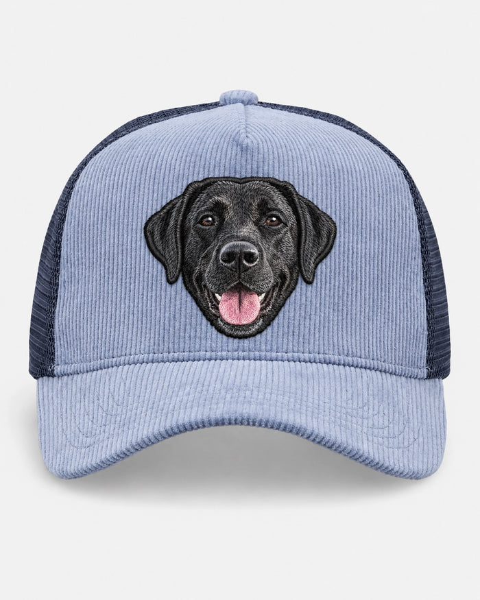 Custom Pet Blue Trucker Cap