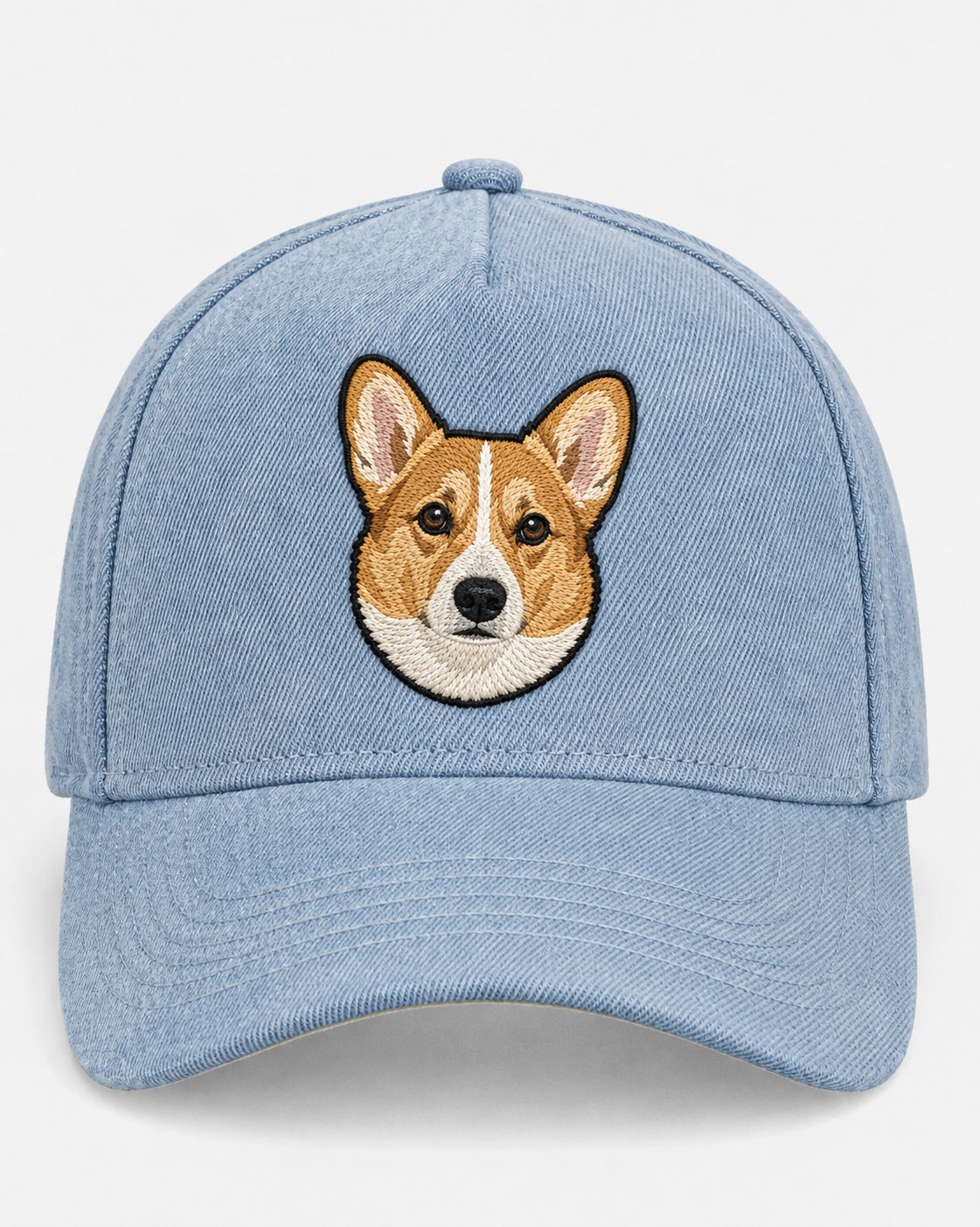 Custom Pet Denim Baseball Cap