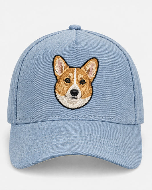 Custom Pet Denim Baseball Cap