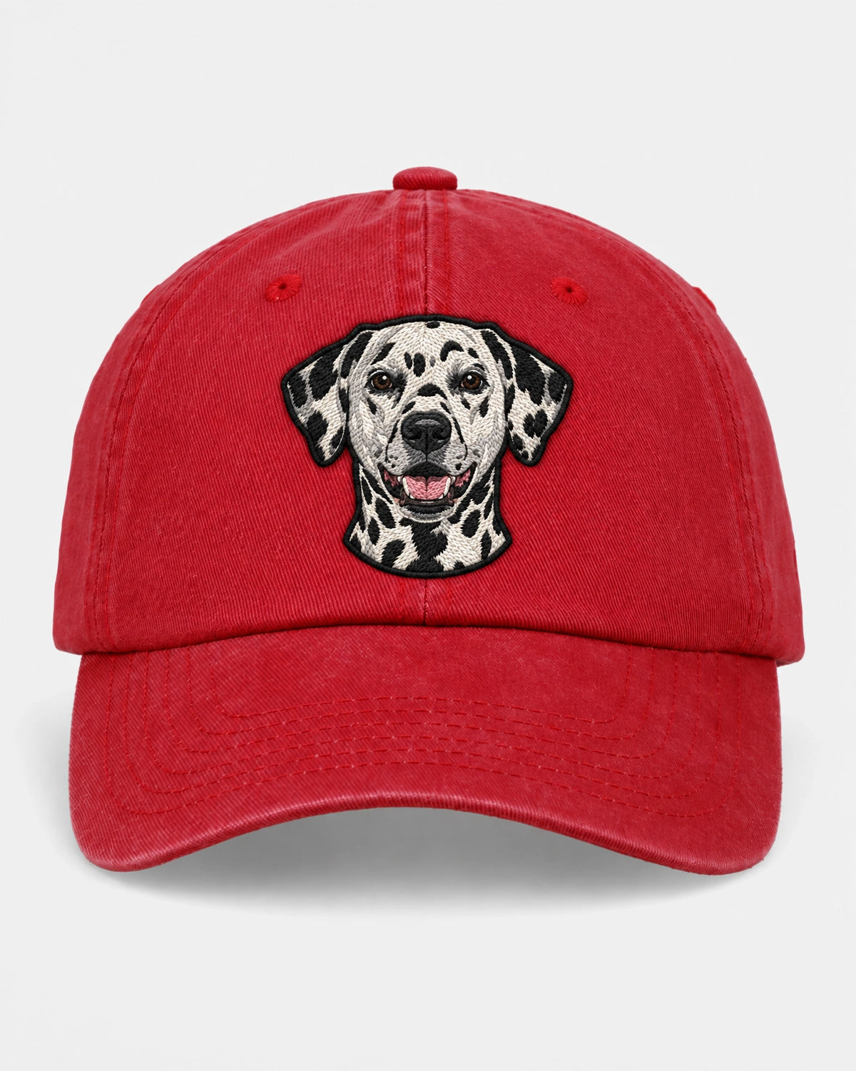 Custom Pet Red Dad Cap
