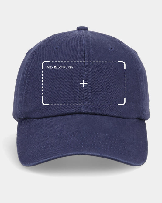 Custom Navy Dad Cap