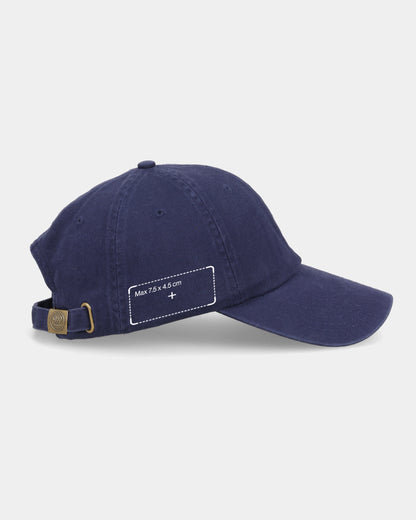 Casquette de papa bleue marine personnalisée pour animaux de compagnie