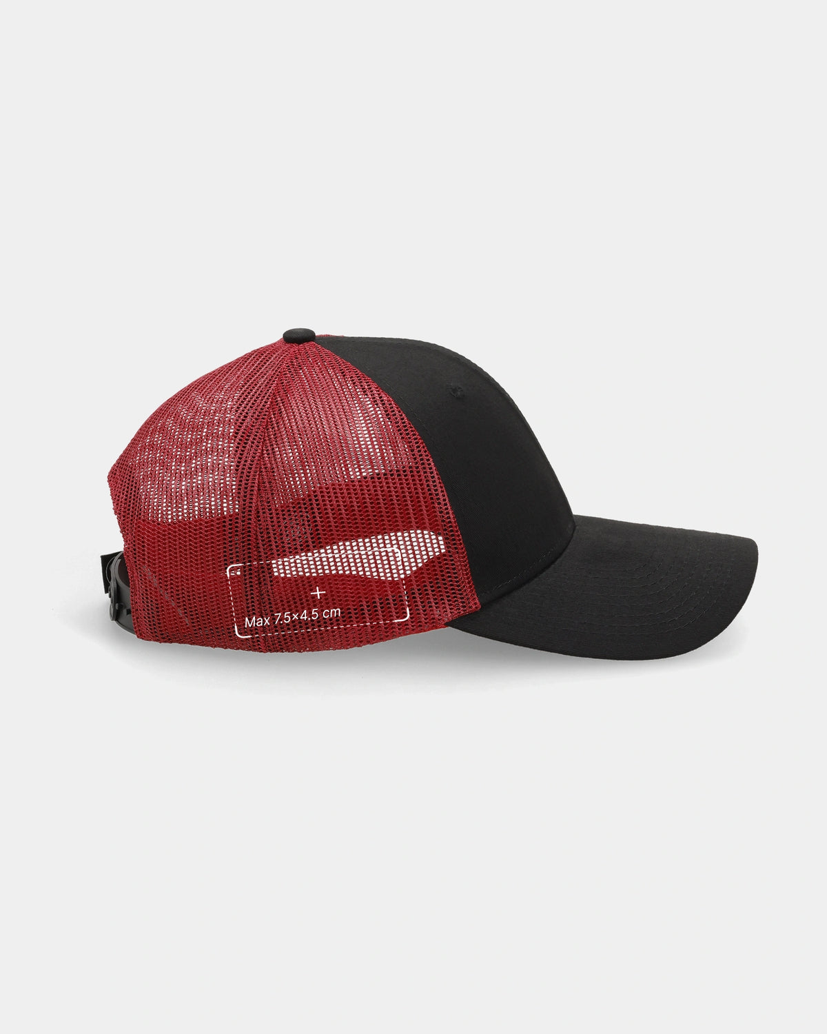 Casquette trucker personnalisée noir et marron