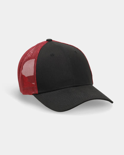 Casquette trucker personnalisée noir et marron