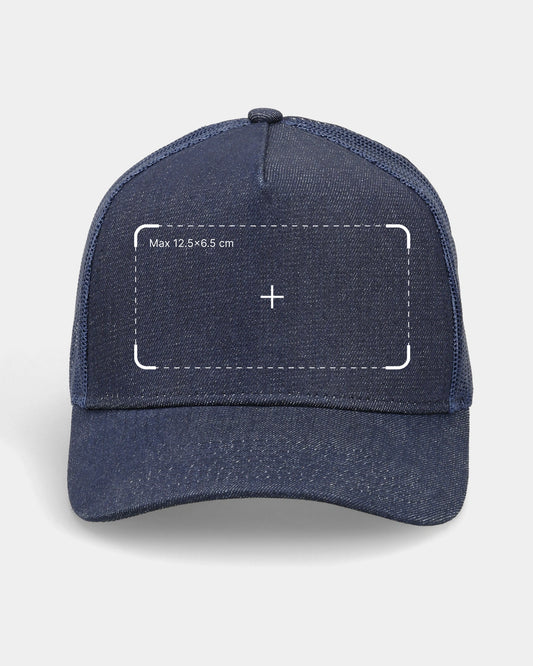 Custom Denim Trucker Cap