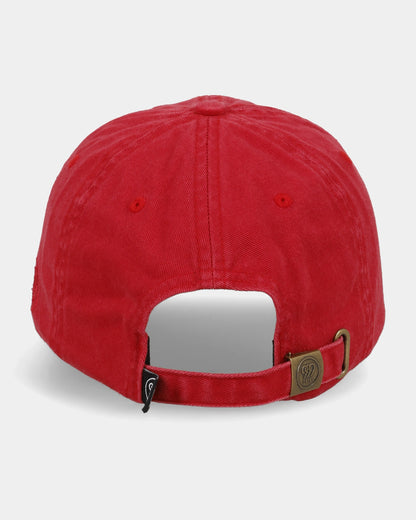 Casquette rouge pour papa avec animal personnalisé